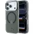 Lacoste IML Frosted Laquer Logo MagSafe iPhone 18 Pro Max / 17 Pro Max (LCHMP18X6UFRLAK) tok, fekete