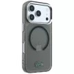 Lacoste IML Frosted Laquer Logo MagSafe iPhone 18 Pro Max / 17 Pro Max (LCHMP18X6UFRLAK) tok, fekete