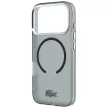 Lacoste IML Frosted Laquer Logo MagSafe iPhone 18 Pro Max / 17 Pro Max (LCHMP18X6UFRLAK) tok, fekete