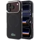 Lacoste IML Frosted Laquer Logo MagSafe iPhone 18 Pro / 17 Pro (LCHMP18L6UFRLADR) tok, bordó