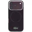 Lacoste IML Frosted Laquer Logo MagSafe iPhone 18 Pro / 17 Pro (LCHMP18L6UFRLADR) tok, bordó