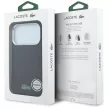 Lacoste IML Frosted Laquer Logo MagSafe iPhone 18 Pro / 17 Pro (LCHMP18L6UFRLADR) tok, bordó