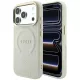 Guess Saffiano Peony & Ring MagSafe iPhone 18 Pro / 17 Pro (GUHMP18LPSAMSECE) tok, bézs
