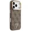 Guess 4G PU Triangle Logo & St Camera MagSafe iPhone 18 Pro / 17 Pro (GUHMP18LPCS4GPTW) tok, barna