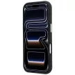 Karl Lagerfeld SaffianoKarl & Choupette Heads Pins & Logo iPhone 18 Pro / 17 Pro (KLHCP18LPSWFDHPK) tok, fekete