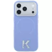 Karl Lagerfeld Grained Embossed Ring & Kameo Logo MagSafe iPhone 18 Pro Max / 17 Pro Max (KLHMP18X6PWBKECB) tok, lila