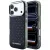 Karl Lagerfeld IML Rhinestones Allover Electroplated Logo iPhone 18 Pro / 17 Pro (KLHCP18L6HCRDKLK) tok, fekete