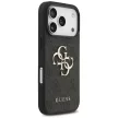 Guess (4G PU Big Logo) iPhone 18 Pro / 17 Pro (GUHCP18L4GMGGR) tok, fekete