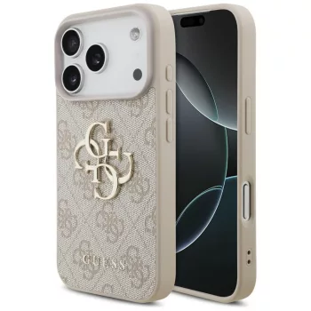   Guess (4G PU Big Logo) iPhone 18 Pro / 17 Pro (GUHCP18L4GMGPI) tok, rózsaszín