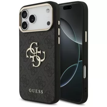   Guess (PU W/ Big 4G Classic Logo) iPhone 18 Pro Max / 17 Pro Max (GUHCP18X4GMGCGR) tok, fekete-arany