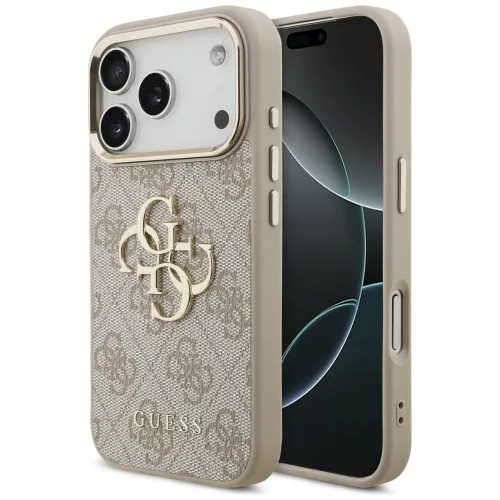 Guess (PU W/ Big 4G Classic Logo) iPhone 18 Pro / 17 Pro (GUHCP18L4GMGCPI) tok, rozéarany