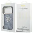Guess 4G Big 4G Classic Logo iPhone 18 Pro (GUHCP18L4GMGCBL) tok, kék-arany
