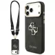Guess 4G Big 4G Classic Logo Big Strap Metal Buttons iPhone 18 Pro / 17 Pro (GUHCP18LP4G4BCSK) tok, fekete