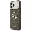 Guess 4G Big 4G Classic Logo Big Strap Metal Buttons iPhone 18 Pro / 17 Pro (GUHCP18LP4G4BCSW) tok, barna