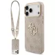 Guess 4G Big 4G Classic Logo Big Strap Metal Buttons iPhone 18 Pro / 17 Pro (GUHCP18LP4G4BCSP) tok, rózsaszín