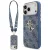 Guess 4G Big 4G Classic Logo Big Strap Metal Buttons iPhone 18 Pro Max / 17 Pro Max (GUHCP18XP4G4BCSB) tok, kék
