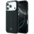 Mercedes Leather Semi Wrap Iconic Line MagSafe iPhone 18 Pro / 17 Pro (MEHMP18L25PFWSTK) tok, fekete