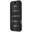 Mercedes Leather Semi WrapIconic Line MagSafe iPhone 18 Pro / 17 Pro (MEHMP18L25PFWSTA) tok, antracit