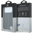 Mercedes Leather Semi WrapIconic Line MagSafe iPhone 18 Pro Max / 17 Pro Max (MEHMP18X25PFWSTA) tok, antracit