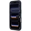 Mercedes Leather Semi Wrap Iconic Line MagSafe iPhone 18 Pro Max / 17 Pro Max (MEHMP18X25PFWSTB) tok, kék