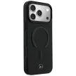 Mercedes Leather 3D MagSafe iPhone 18 Pro Max / 17 Pro Max (MEHMP18X25PEMMOK) tok, fekete