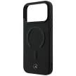 Mercedes Leather 3D MagSafe iPhone 18 Pro Max / 17 Pro Max (MEHMP18X25PEMMOK) tok, fekete