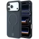 Mercedes Leather 3D MagSafe iPhone 18 Pro / 17 Pro (MEHMP18L25PEMMOA) tok, antracit