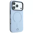 Mercedes Leather 3D MagSafe iPhone 18 Pro / 17 Pro (MEHMP18L25PEMMOB) tok, kék