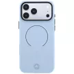 Mercedes Leather 3D MagSafe iPhone 18 Pro Max / 17 Pro Max (MEHMP18X25PEMMOB) tok, kék