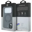Mercedes LeatherRing St MagSafe iPhone 18 Pro / 17 Pro (MEHMP18L25PRSMOA) tok, antracit