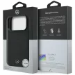 Mercedes Leather MeshBow Line MagSafe iPhone 18 Pro / 17 Pro (MEHMP18L25PMERCK) tok, fekete