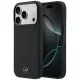 Mercedes Leather MeshBow Line MagSafe iPhone 18 Pro Max / 17 Pro Max (MEHMP18X25PMERCK) tok, fekete