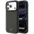 Mercedes Leather MeshBow Line MagSafe iPhone 18 Pro / 17 Pro (MEHMP18L25PMERCA) tok, antracit