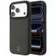 Mercedes Leather MeshBow Line MagSafe iPhone 18 Pro / 17 Pro (MEHMP18L25PMERCA) tok, antracit