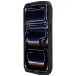 Mercedes Leather MeshBow Line MagSafe iPhone 18 Pro / 17 Pro (MEHMP18L25PMERCA) tok, antracit