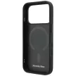 Mercedes Leather MeshBow Line MagSafe iPhone 18 Pro / 17 Pro (MEHMP18L25PMERCA) tok, antracit