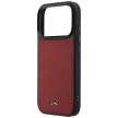Mercedes Leather MeshBow Line MagSafe iPhone 18 Pro Max / 17 Pro Max (MEHMP18X25PMERCR) tok, bordó