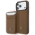Mercedes Grill Pattern & Card Wallet Leather MagSafe Camel iPhone 18 Pro Max / 17 Pro Max (MEHMBWP18X25PWPCA) tok, barna