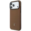 Mercedes Grill Pattern & Card Wallet Leather MagSafe Camel iPhone 18 Pro Max / 17 Pro Max (MEHMBWP18X25PWPCA) tok, barna