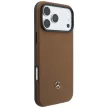 Mercedes Grill Pattern & Card Wallet Leather MagSafe Camel iPhone 18 Pro Max / 17 Pro Max (MEHMBWP18X25PWPCA) tok, barna