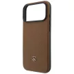 Mercedes Grill Pattern & Card Wallet Leather MagSafe Camel iPhone 18 Pro Max / 17 Pro Max (MEHMBWP18X25PWPCA) tok, barna