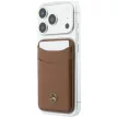 Mercedes Grill Pattern & Card Wallet Leather MagSafe Camel iPhone 18 Pro Max / 17 Pro Max (MEHMBWP18X25PWPCA) tok, barna