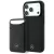Mercedes Grill Pattern Card Wallet Leather MagSafe iPhone 18 Pro / 17 Pro (MEHMBWP18L25PWPK) tok, fekete