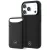 Mercedes Grill Pattern Card Wallet Leather MagSafe iPhone 18 Pro Max / 17 Pro Max (MEHMBWP18X25PWPK) tok, fekete