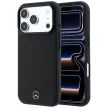 Mercedes Grill Pattern Card Wallet Leather MagSafe iPhone 18 Pro Max / 17 Pro Max (MEHMBWP18X25PWPK) tok, fekete