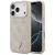 Guess Leather 4G Triangle Strass MagSafe iPhone 18 Pro / 17 Pro (GUHMP18LP4TDPP) tok, rózsaszín
