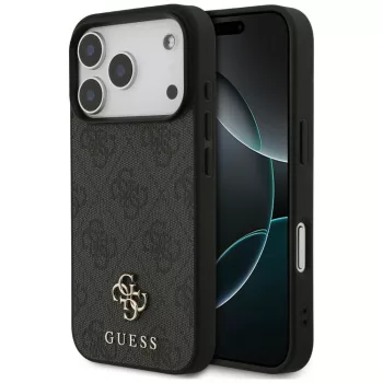  Guess 4G Small Classic Logo MagSafe iPhone 18 Pro / 17 Pro (GUHMP18LP4SM4MK) tok, fekete
