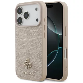  Guess 4G Small Classic Logo MagSafe iPhone 18 Pro / 17 Pro (GUHMP18LP4SM4MP) tok, rózsaszín