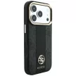 Guess 4GStripe Round Classic Logos MagSafe iPhone 18 Pro / 17 Pro (GUHMP18L6P4G4RCK) tok, fekete