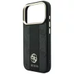 Guess 4GStripe Round Classic Logos MagSafe iPhone 18 Pro / 17 Pro (GUHMP18L6P4G4RCK) tok, fekete